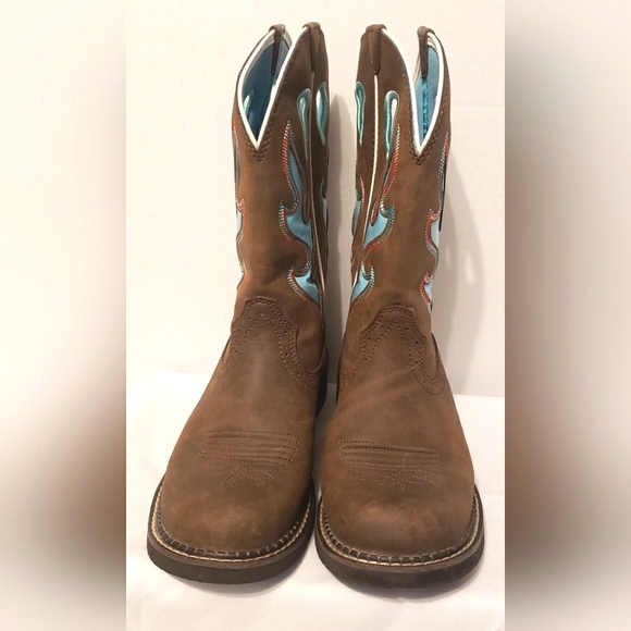 Ariat Women's Fatbaby Cowgirl Western Boots Size 8.5B - Picture 13 of 16